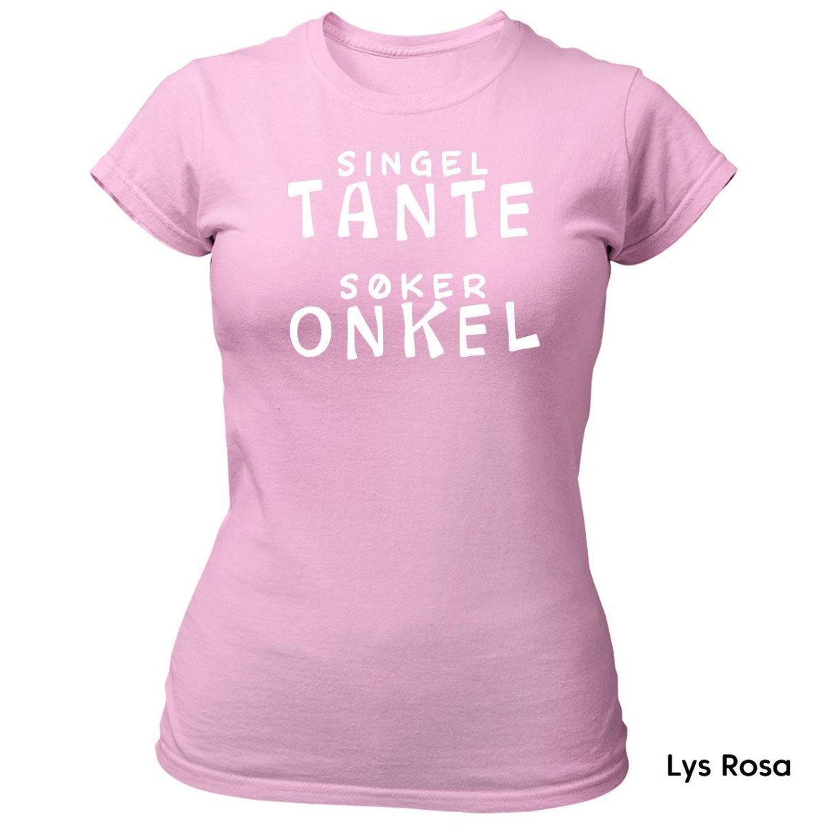 Singel tante T-skjorte Dame