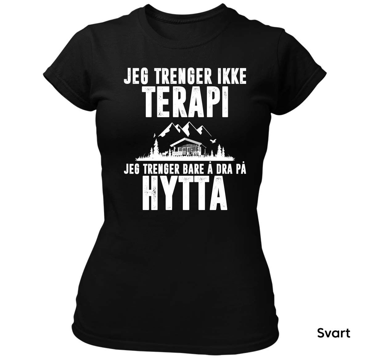 Terapi Hytta T-skjorte Dame