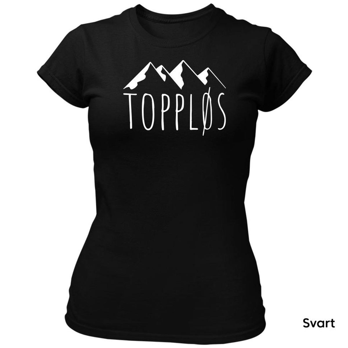 Toppløs T-skjorte DAME
