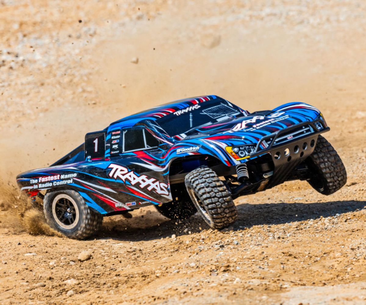 Slash 2WD 1/10 RTR TQ EHD BLÅ Clipless BL-2S