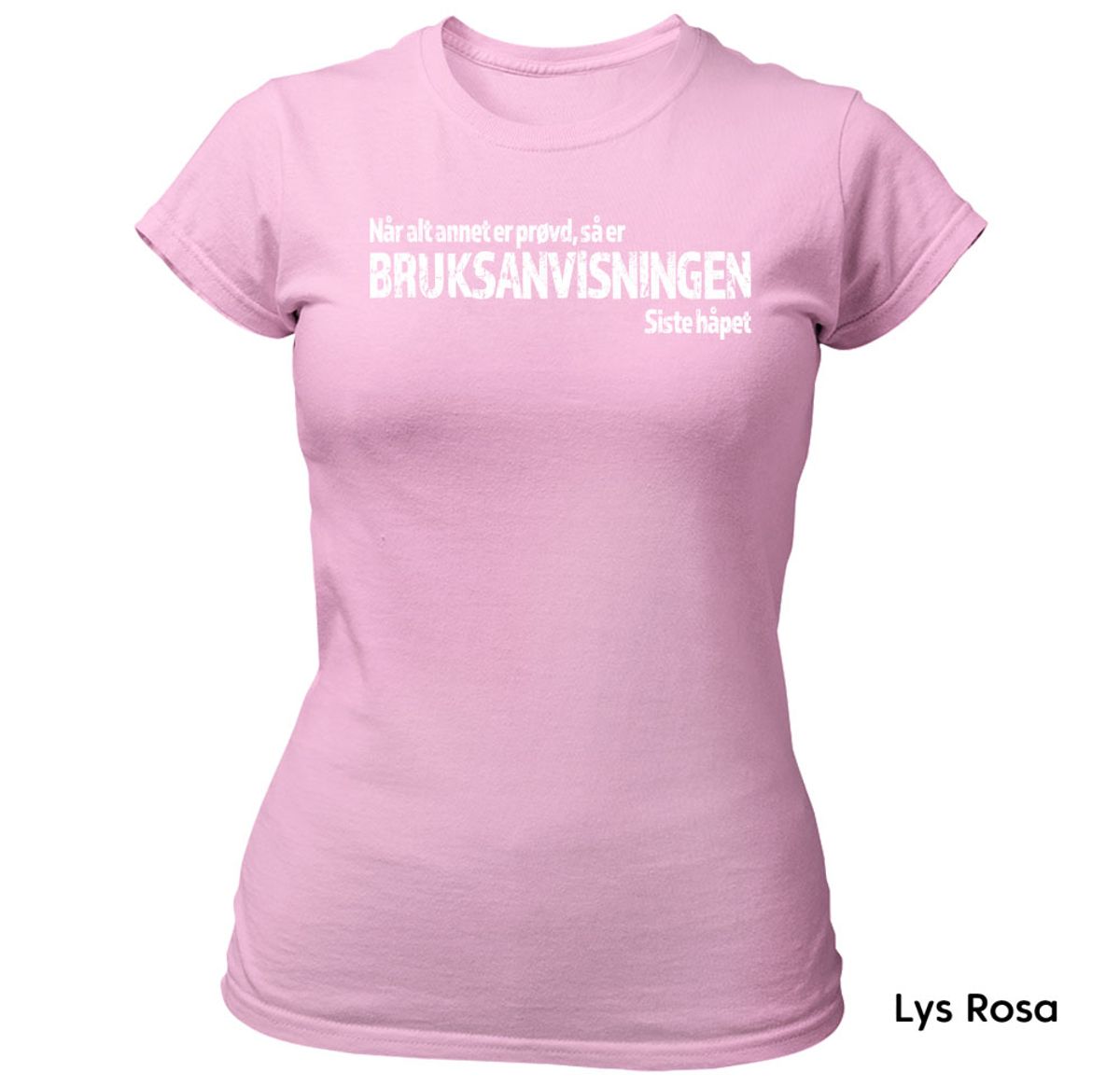 Bruksanvisningen T-skjorte DAME