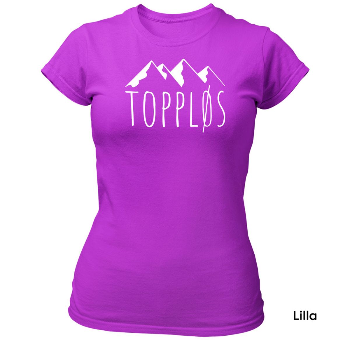Toppløs T-skjorte DAME
