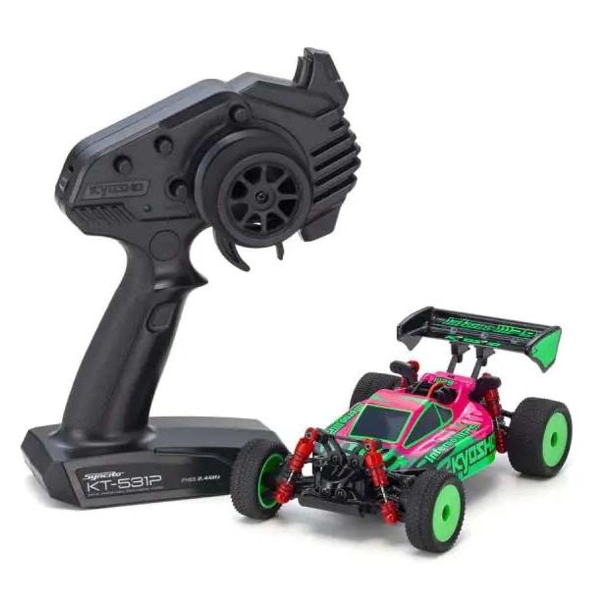 Kyosho Mini-Z AWD Buggy rosa grønn