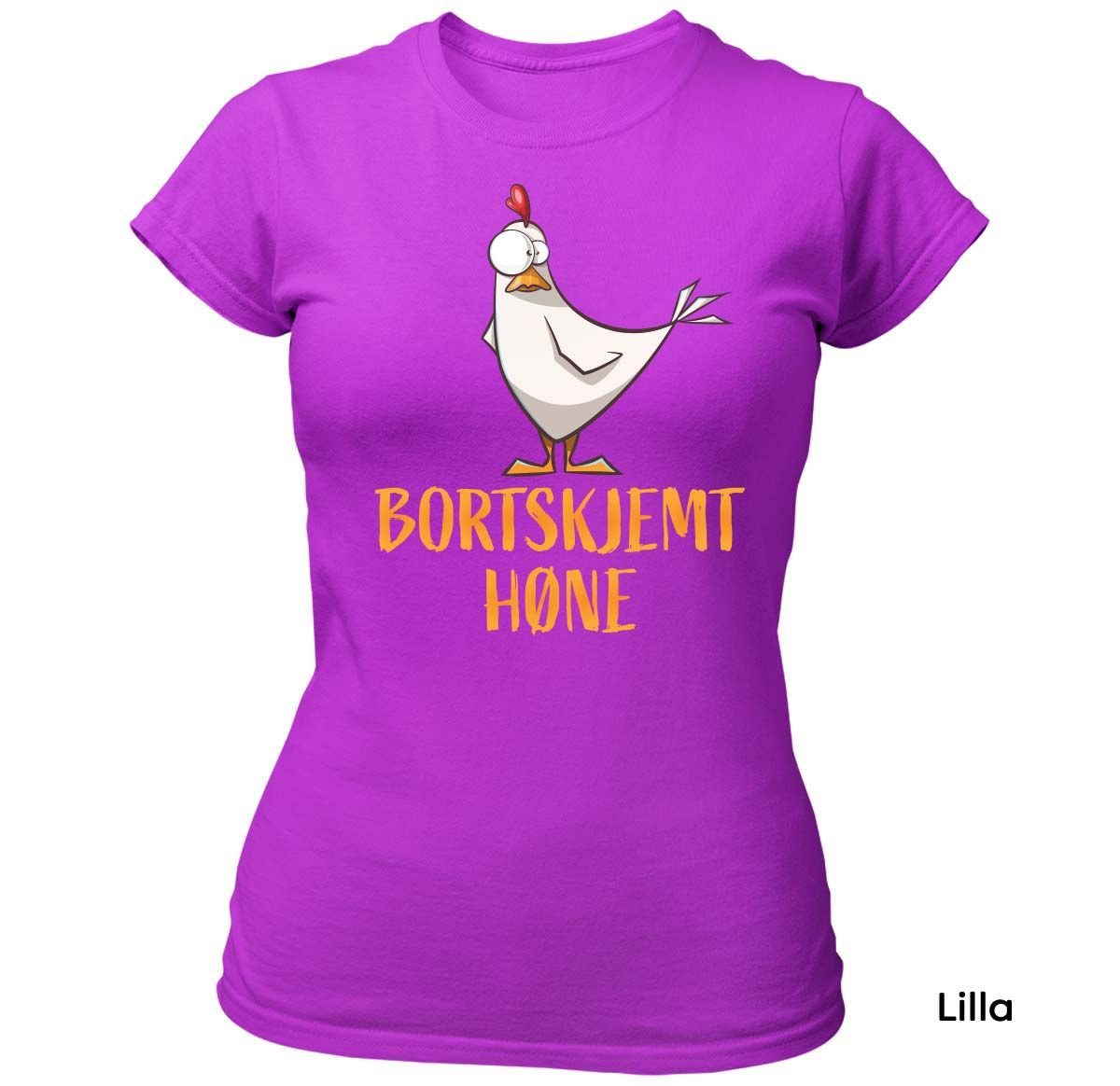 Bortskjemt Høne T-skjorte Dame
