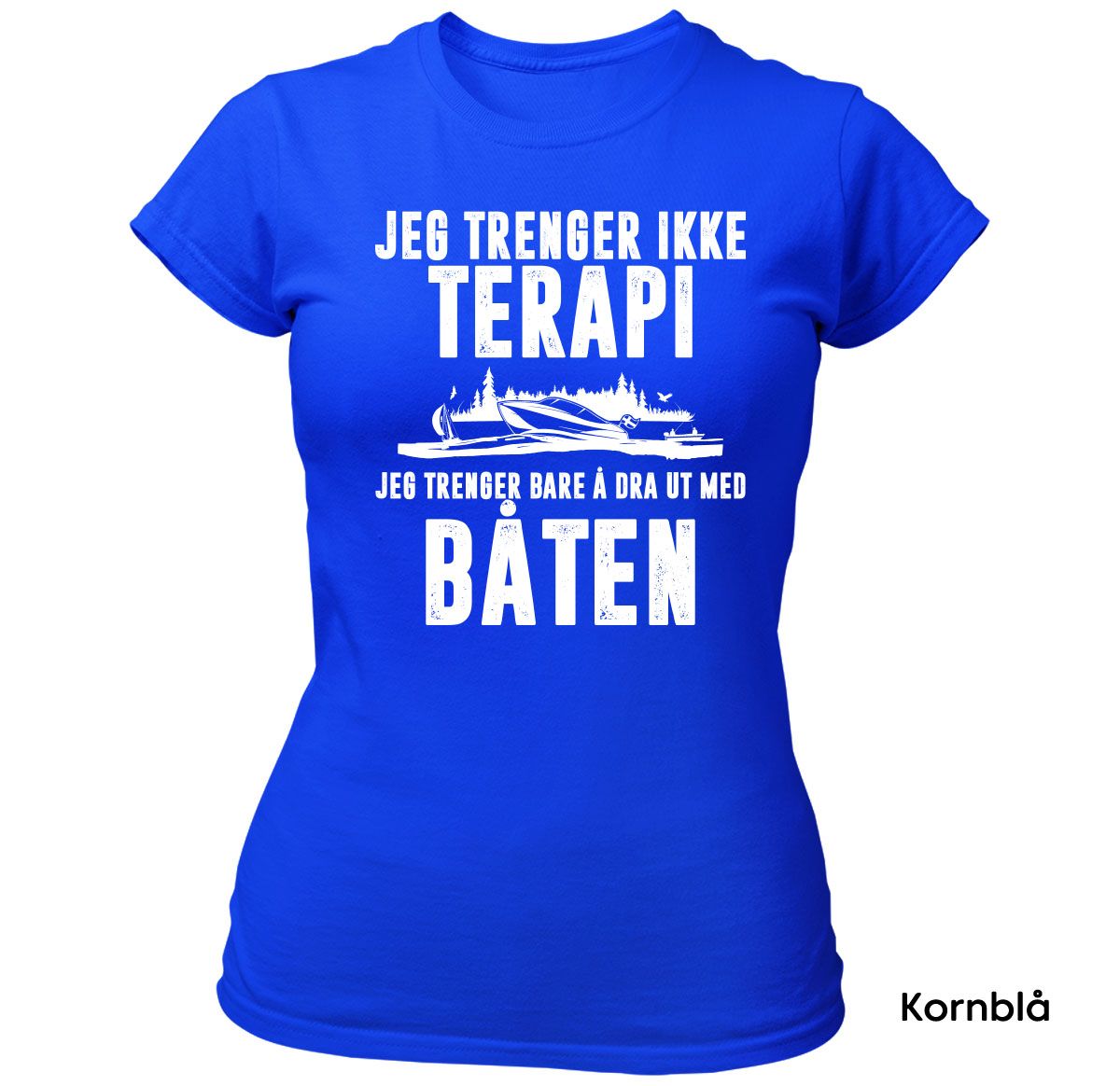 Terapi Båten T-skjorte Dame