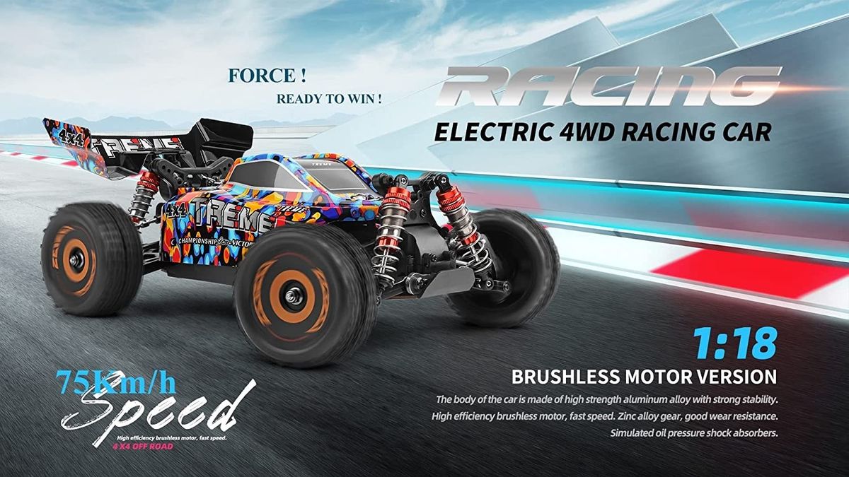 WLtoys Mad Max Treme 184016 – Kompakt 4WD RC Buggy 1:18
