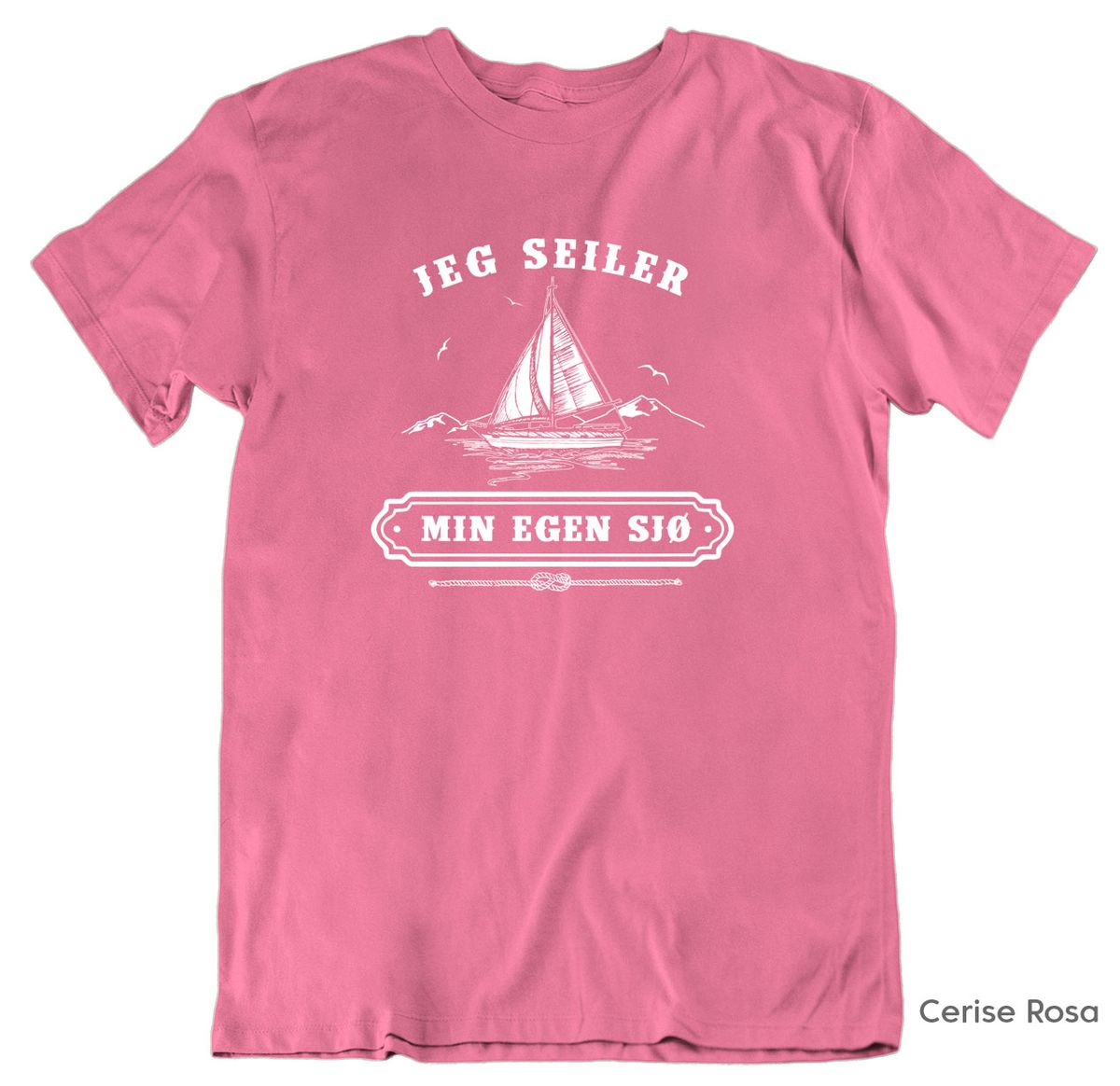 Seiler min egen sjø T-skjorte