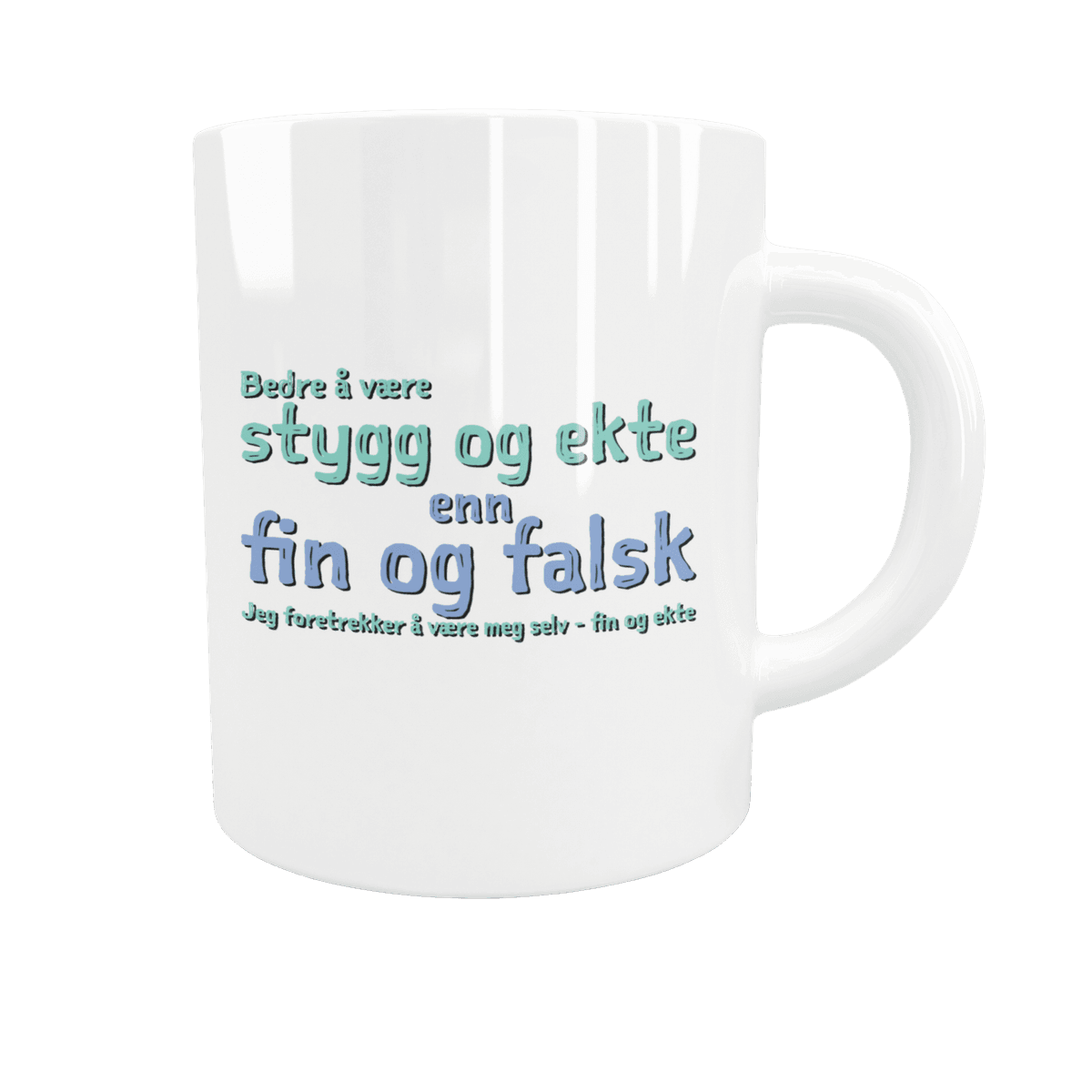 Fin og Ekte Kaffekopp
