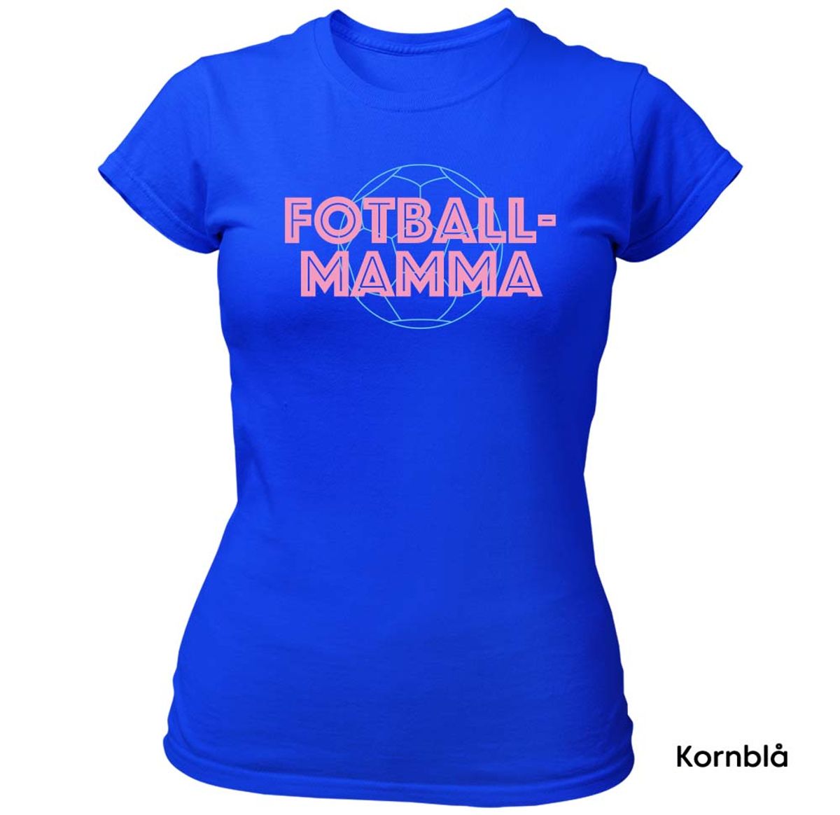 Fotball Mamma T-skjorte DAME