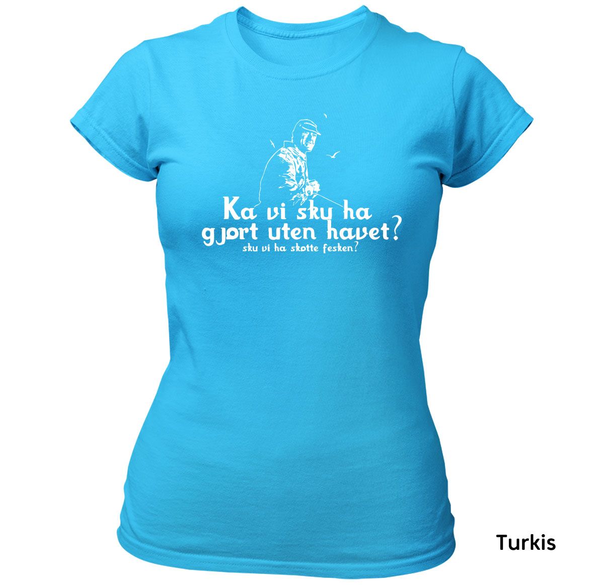 Havet - Skotte Fesken T-skjorte Dame