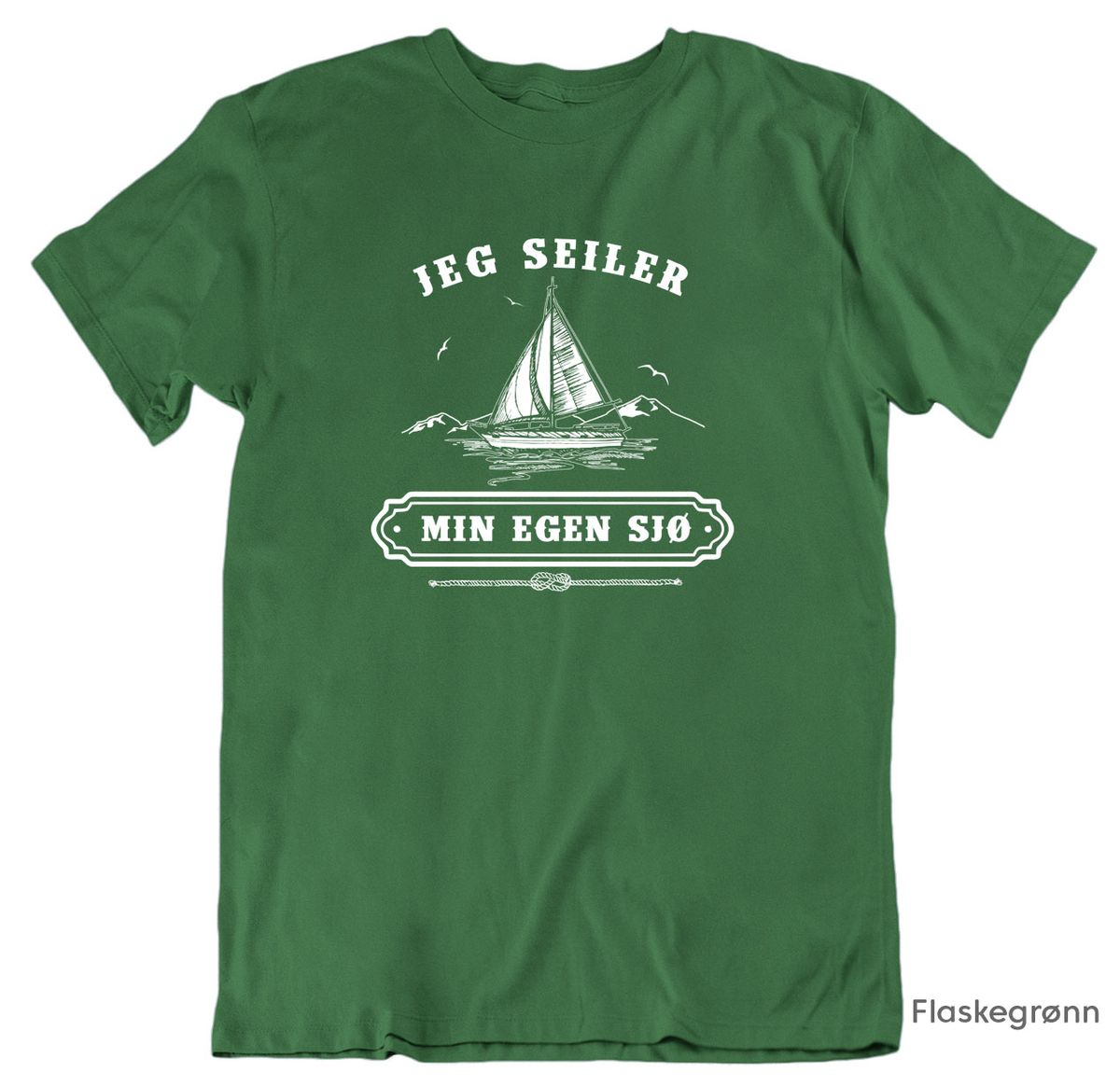 Seiler min egen sjø T-skjorte