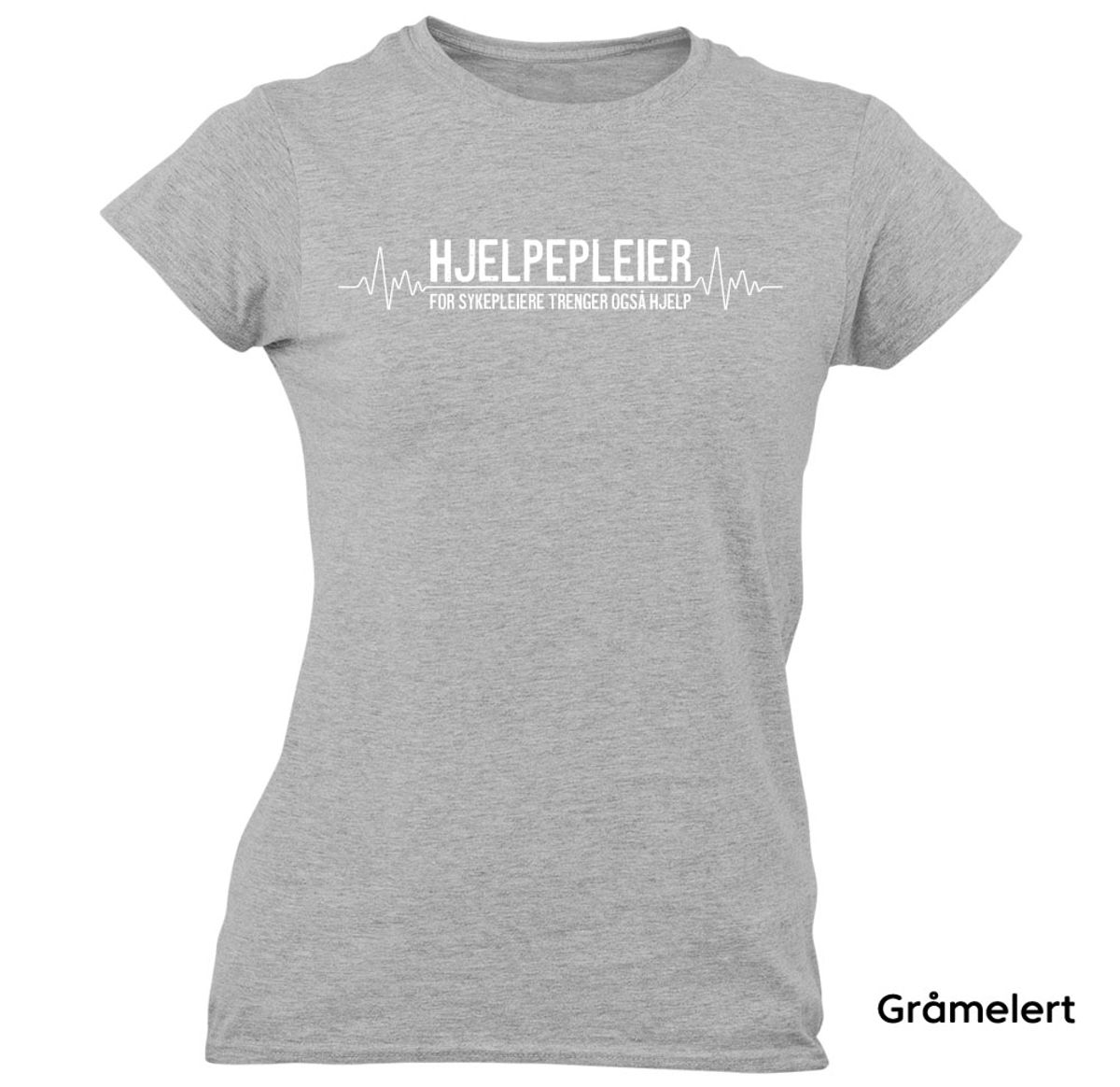 Hjelpepleier T-skjorte DAME