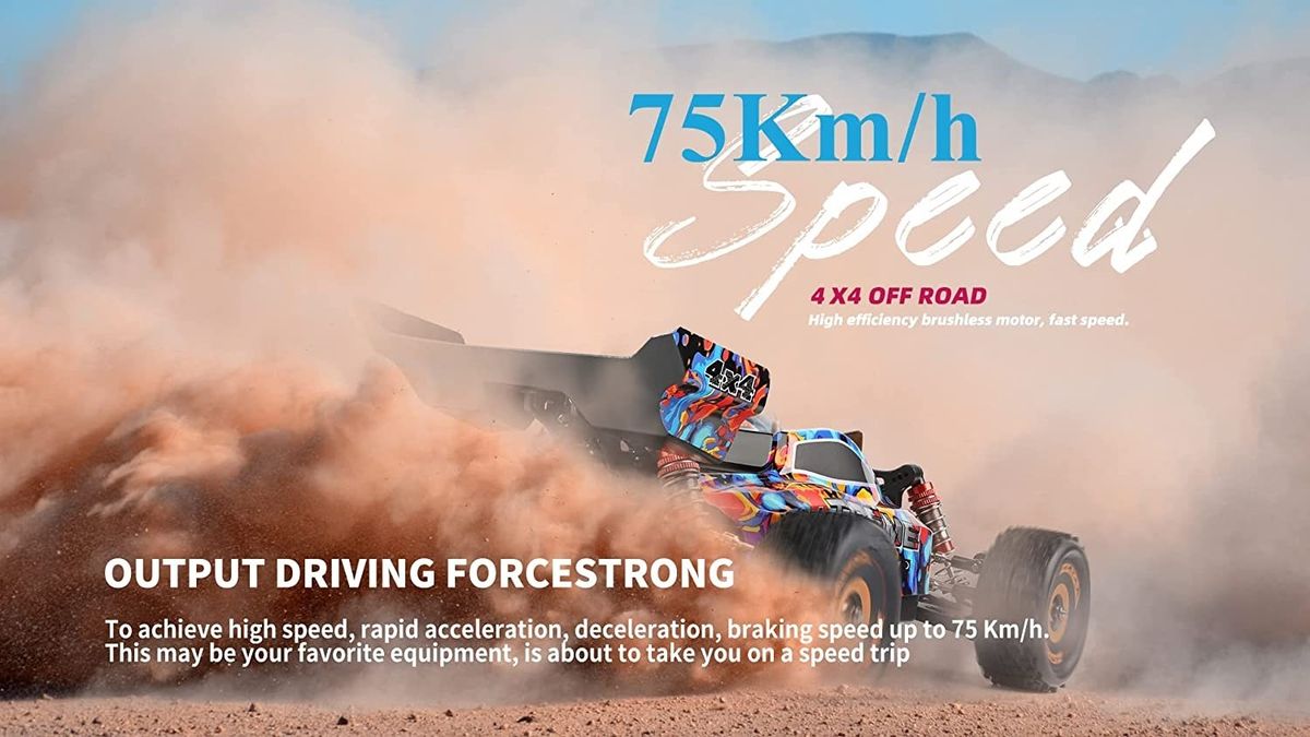 WLtoys Mad Max Treme 184016 – Kompakt 4WD RC Buggy 1:18