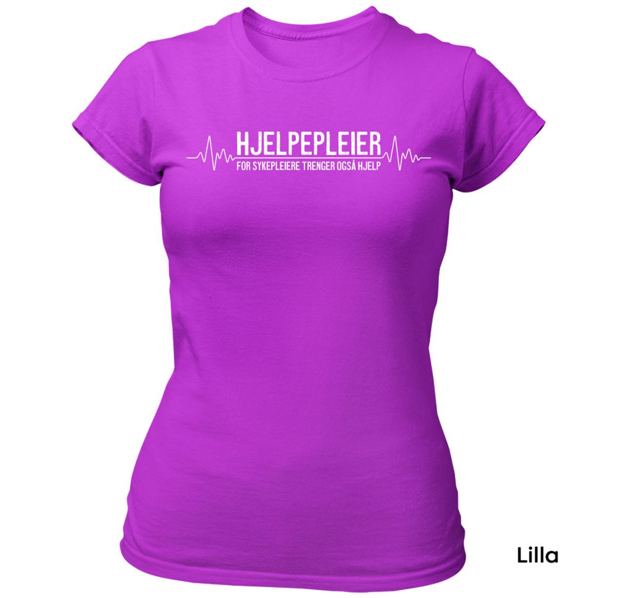 Hjelpepleier T-skjorte DAME