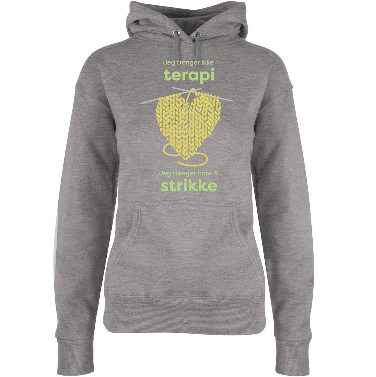 Terapi Strikke Hettegenser DAME
