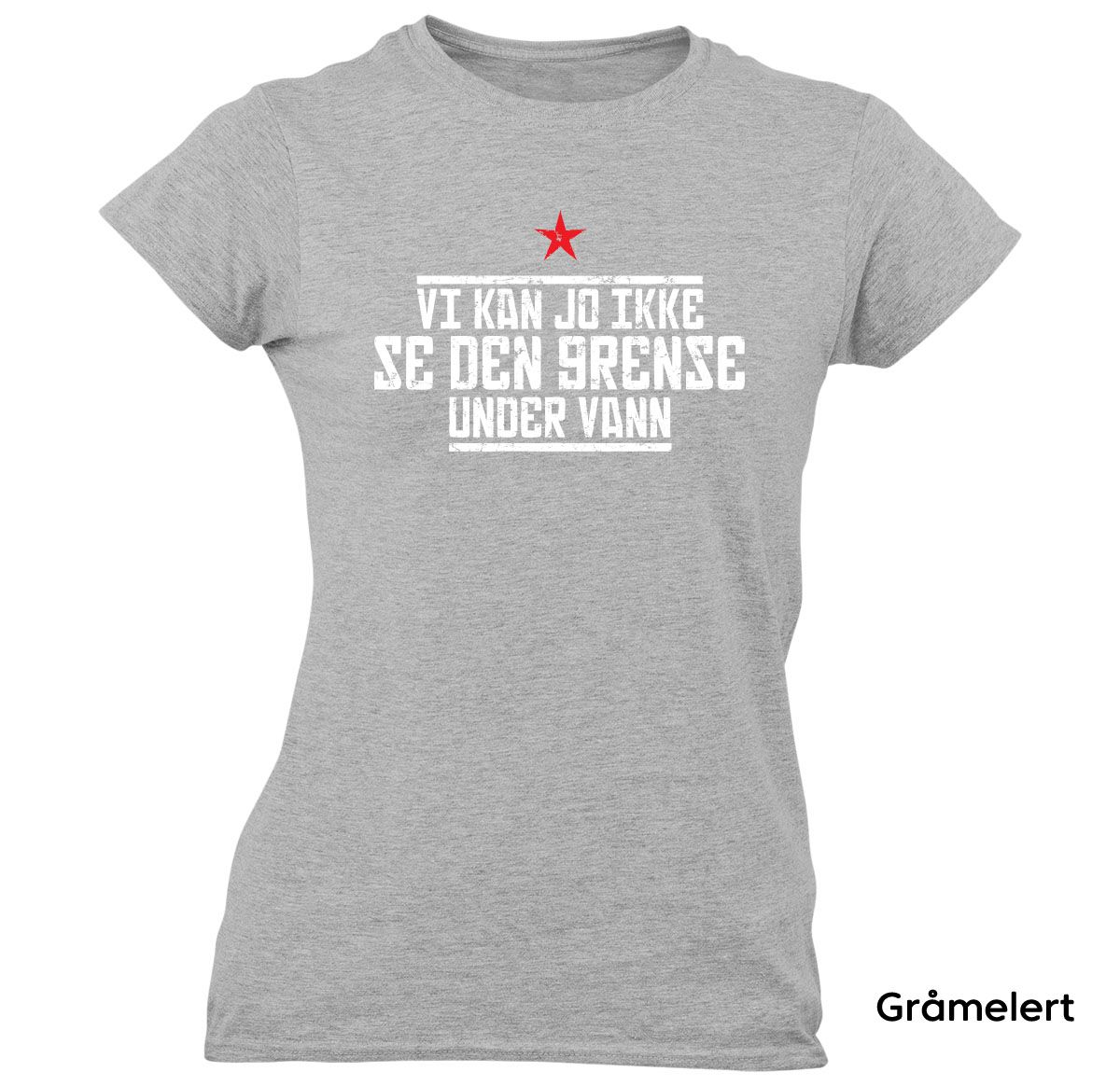 Grensen-under-vann T-skjorte Dame