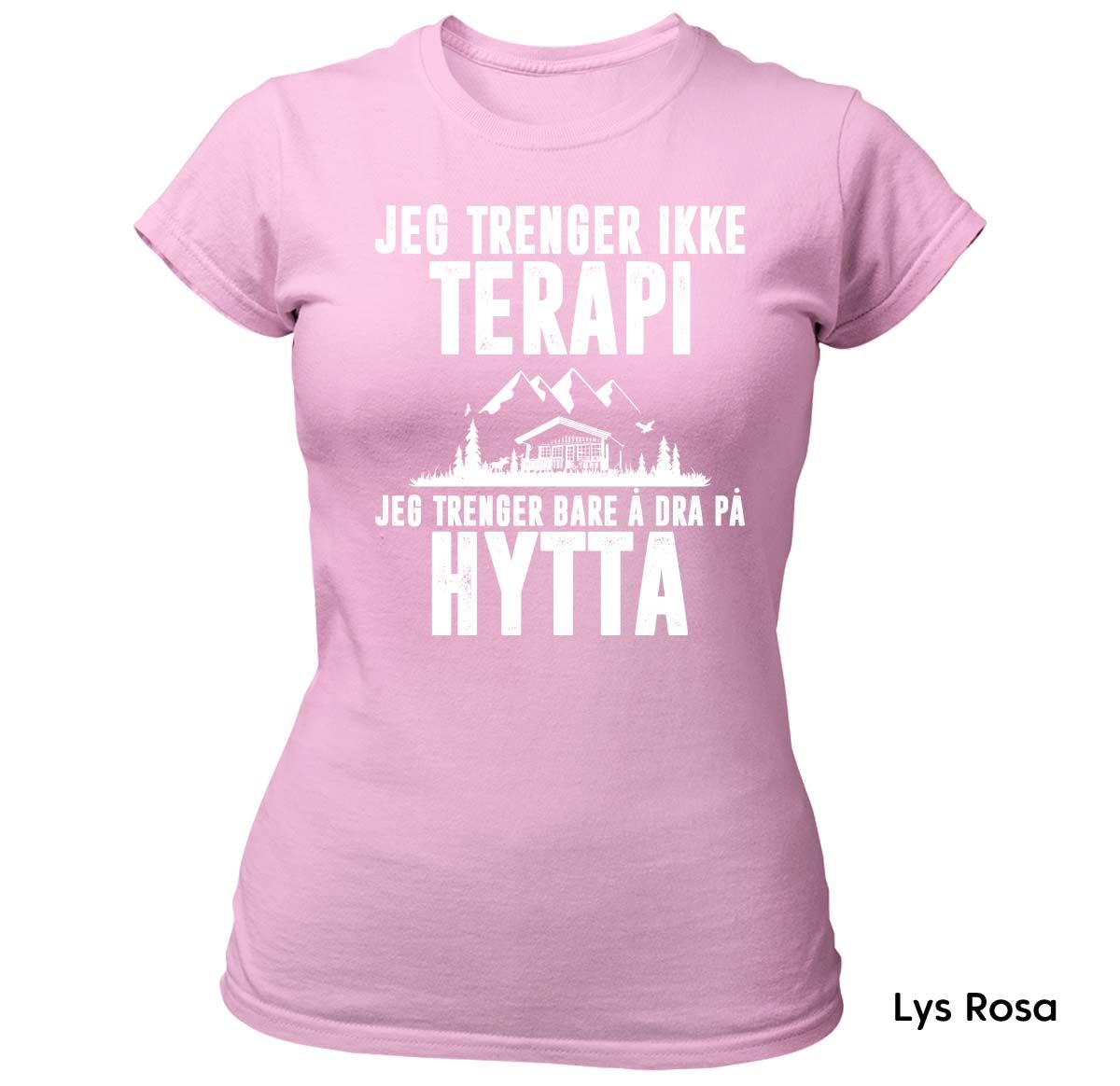 Terapi Hytta T-skjorte Dame