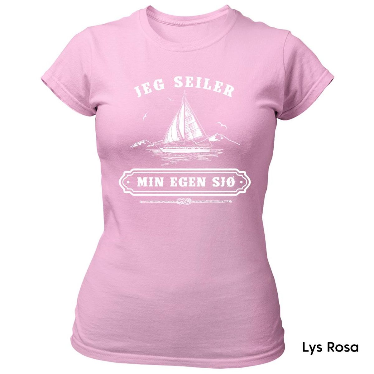 Seiler min egen sjø T-skjorte Dame