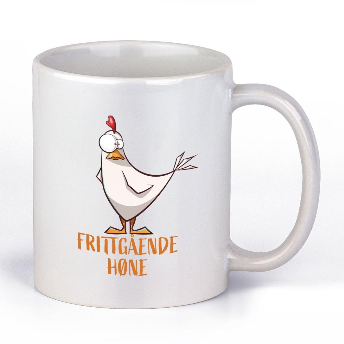 Frittgående Høne Kaffekopp
