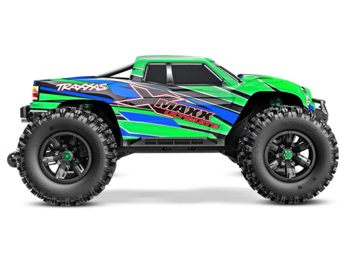X-Maxx ULTIMATE 4WD Brushless TQi TSM Green-X Limited Edition GRØNN